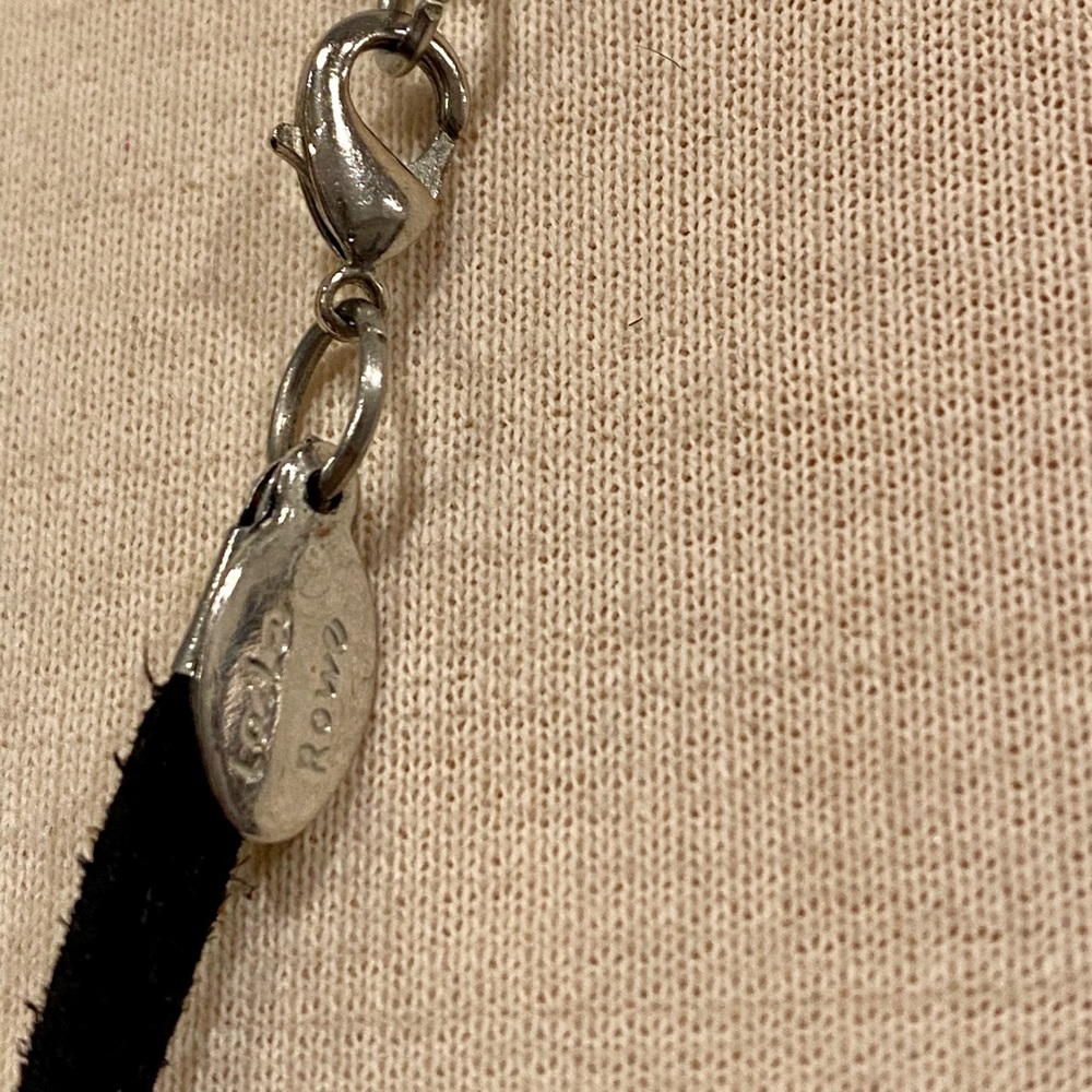 LAILA ROWE Long Black Pendant Necklace - Picture 6 of 7